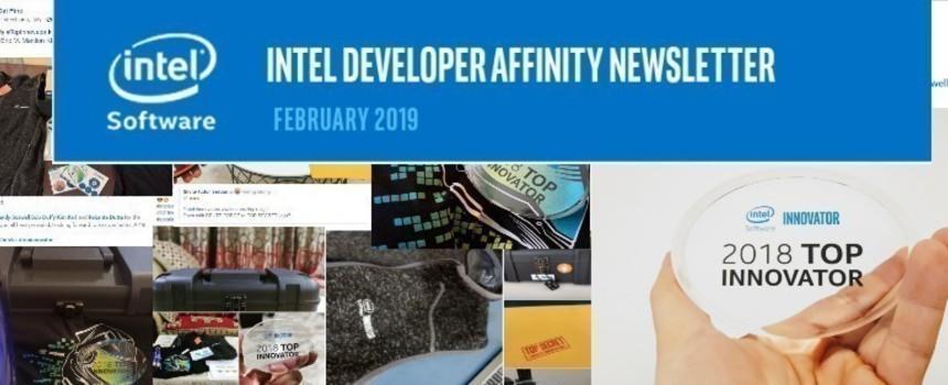 Intel Developer Affinity Newsletter: February 2019