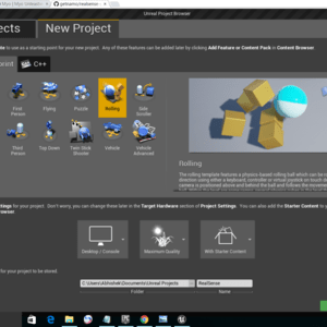 Unreal 4 RealSense Integration