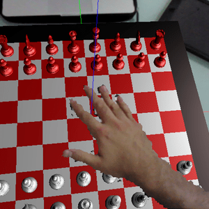An Interactive Augmented Reality Chess!