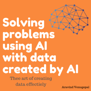 Mini solving problems using ai with data created by ai