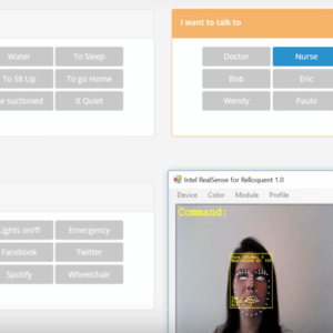 Relloquent Project - Using Intel RealSense Technology for Alternative Communication