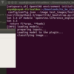 Malaria detector using caffe and OpenVINO