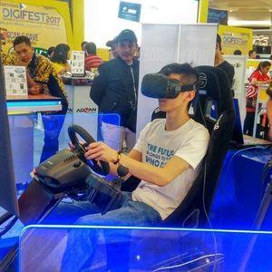 VR RACING MOTION SIMULATOR with Intel Indonesia