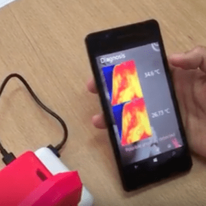 Infrared thermal camera to detect breast cancer