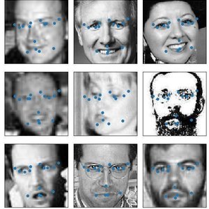 Facial landmark prediction using deep learning