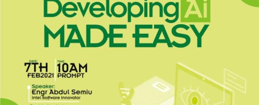 Developing AI made easy