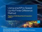 Using oneAPI to Speed Up the Finite-Difference Method on The Parallel Universe Magazine