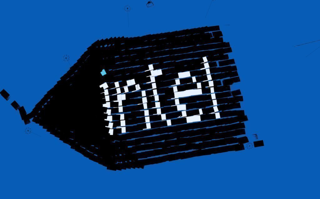 Collision Simulation Render to generate pattern with domino effect