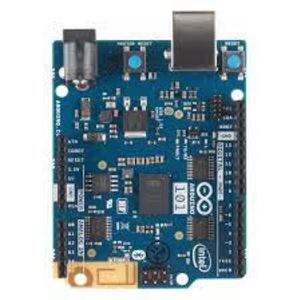 Fan controlled system with temperature sensing device and a microcontroller