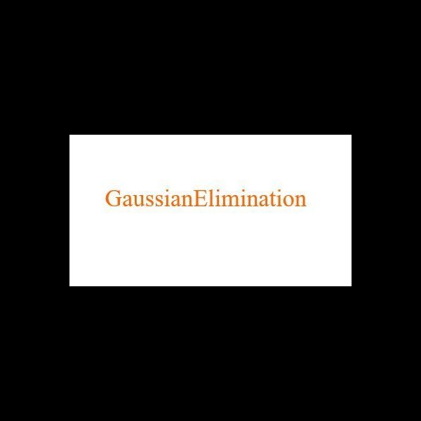 GaussianElimination_oneAPI