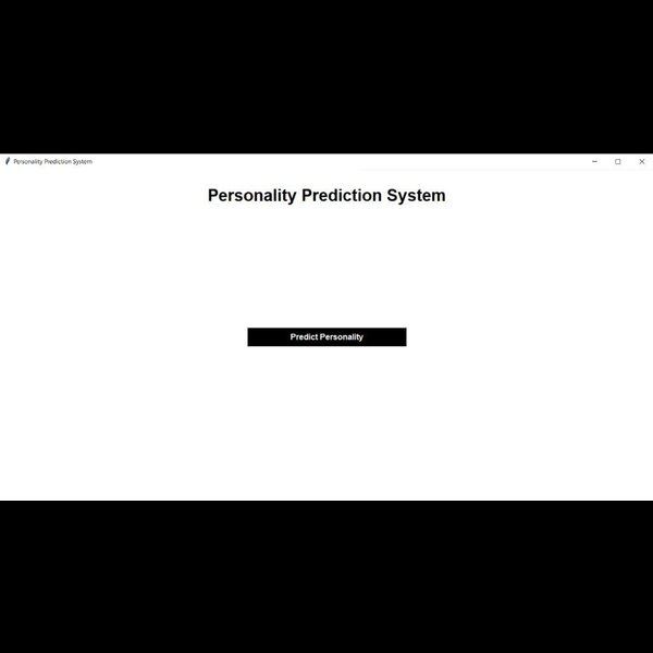 AI CV-Lizer Personality Prediction System