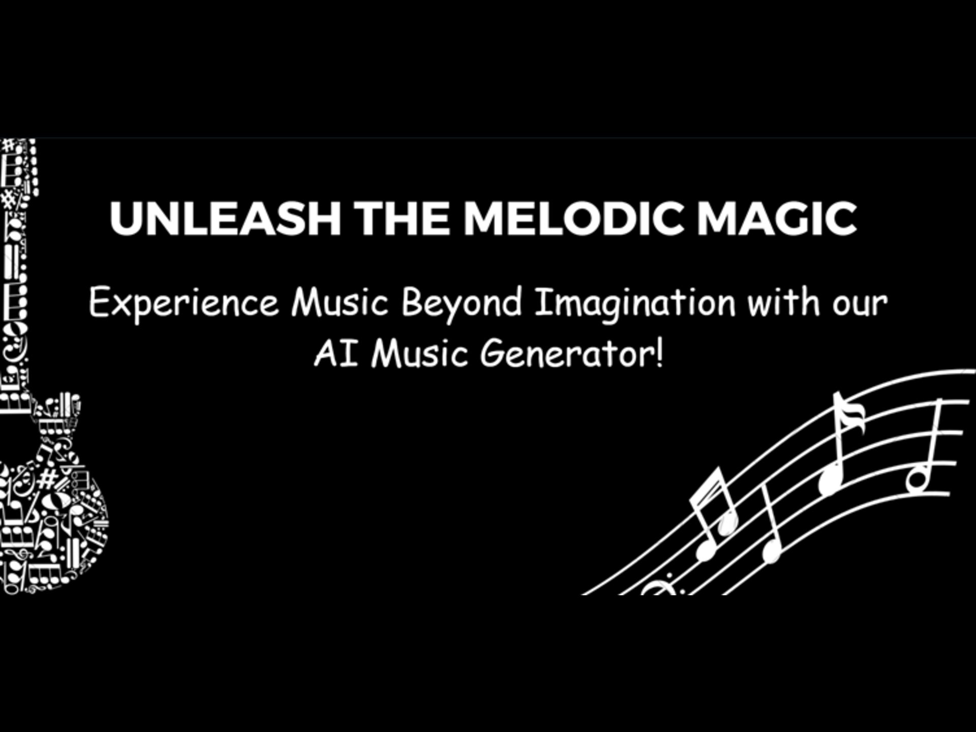 Unleash the Melodic Magic: Experience Music Beyond Imagination with AI Music Generator!