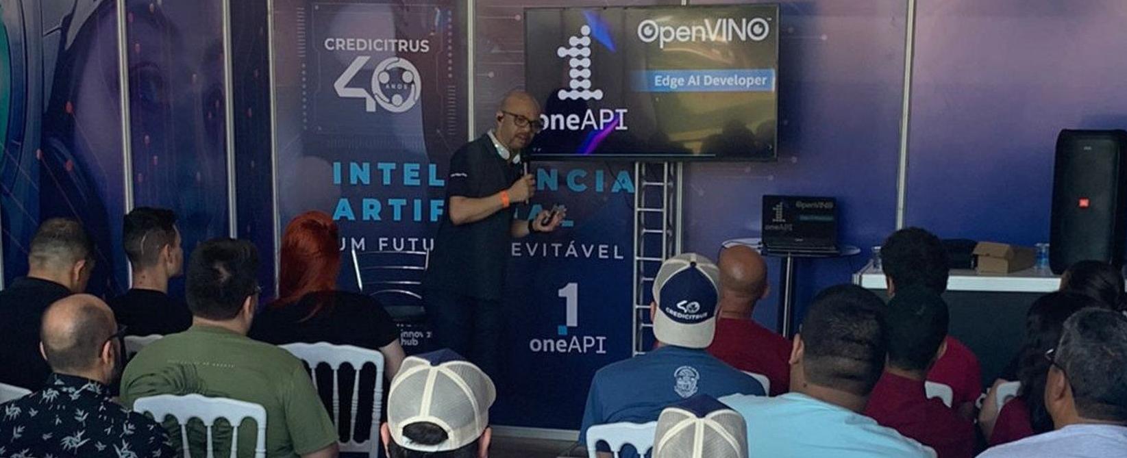 Lecture on Generative AI at the Credicitrus 40th Anniversary