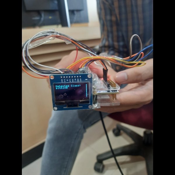 AI Based activity recognition system using STM32