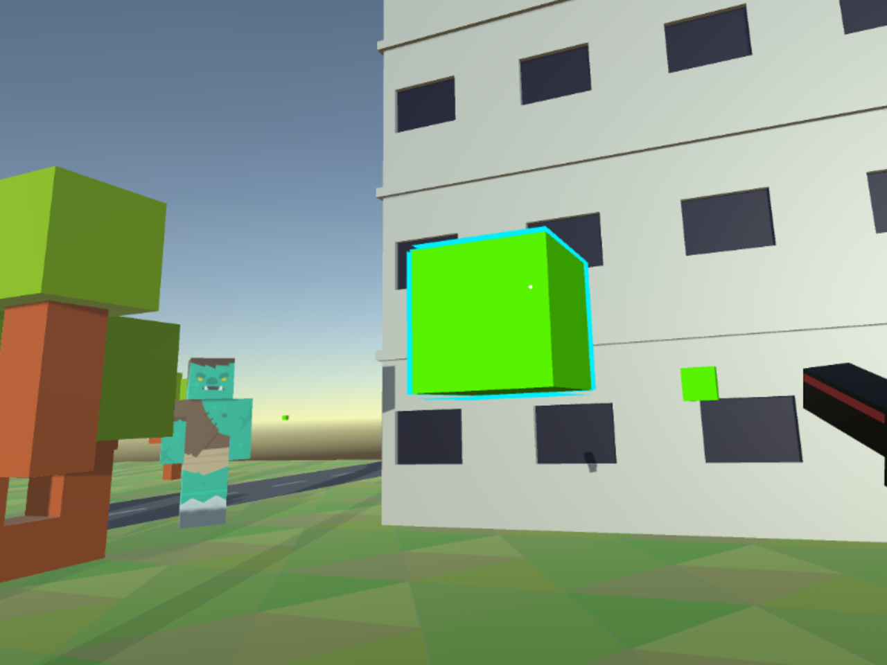 VR First Person Shooter Intel Developer Mesh