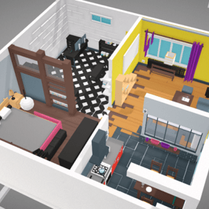 Mini using google blocks for prototyping assets in vr house render