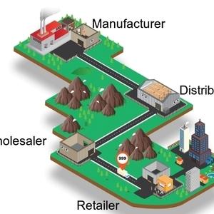 A Deep Q-Network for the Beer Game: A Reinforcement Learning Algorithm to Solve Inventory Optimization Problems