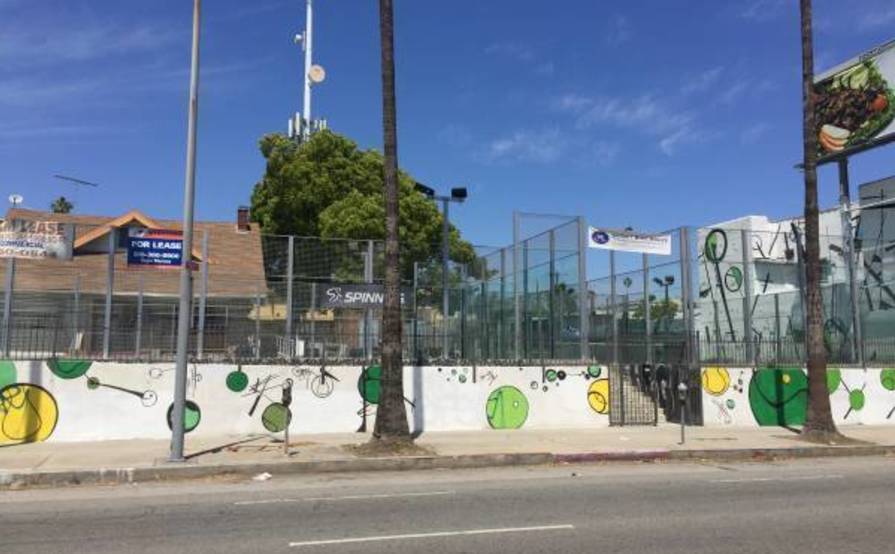Paddleboard court available in bright and sunny Hollywood, off Sunset Blvd Paddleboard court available in bright and sunny Hollywood, off Sunset Blvd