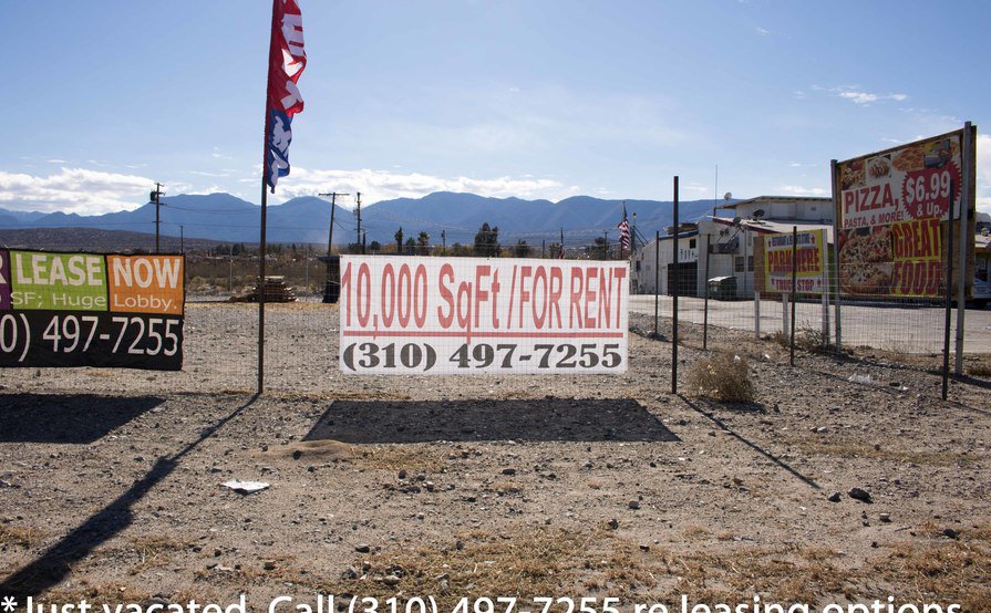 HWY 138 ADJACENT - LAND + SHOPPING CENTER (UP TO GRADED LAND + 70 MARKED PAVED PARKING SPACES); Storage/Basecamp/Filming/storage. Tons parking/fenced area. HWY 138 ADJACENT - LAND + SHOPPING CENTER (UP TO GRADED LAND + 70 MARKED PAVED PARKING SPACES); Storage/Basecamp/Filming/storage. Tons parking/fenced area.