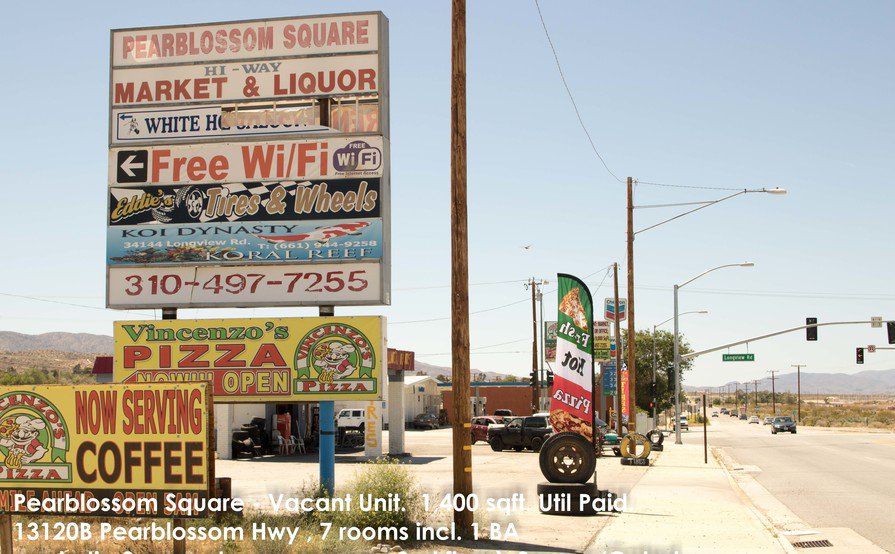 HWY 138 ADJACENT - LAND + SHOPPING CENTER (UP TO GRADED LAND + 70 MARKED PAVED PARKING SPACES); Storage/Basecamp/Filming/storage. Tons parking/fenced area. HWY 138 ADJACENT - LAND + SHOPPING CENTER (UP TO GRADED LAND + 70 MARKED PAVED PARKING SPACES); Storage/Basecamp/Filming/storage. Tons parking/fenced area.