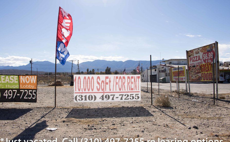 HWY 138 ADJACENT - LAND + SHOPPING CENTER (UP TO GRADED LAND + 70 MARKED PAVED PARKING SPACES); Storage/Basecamp/Filming/storage. Tons parking/fenced area. HWY 138 ADJACENT - LAND + SHOPPING CENTER (UP TO GRADED LAND + 70 MARKED PAVED PARKING SPACES); Storage/Basecamp/Filming/storage. Tons parking/fenced area.